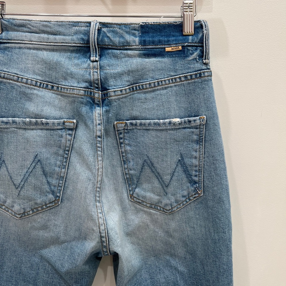 MOTHER Denim The Dazzler Shift